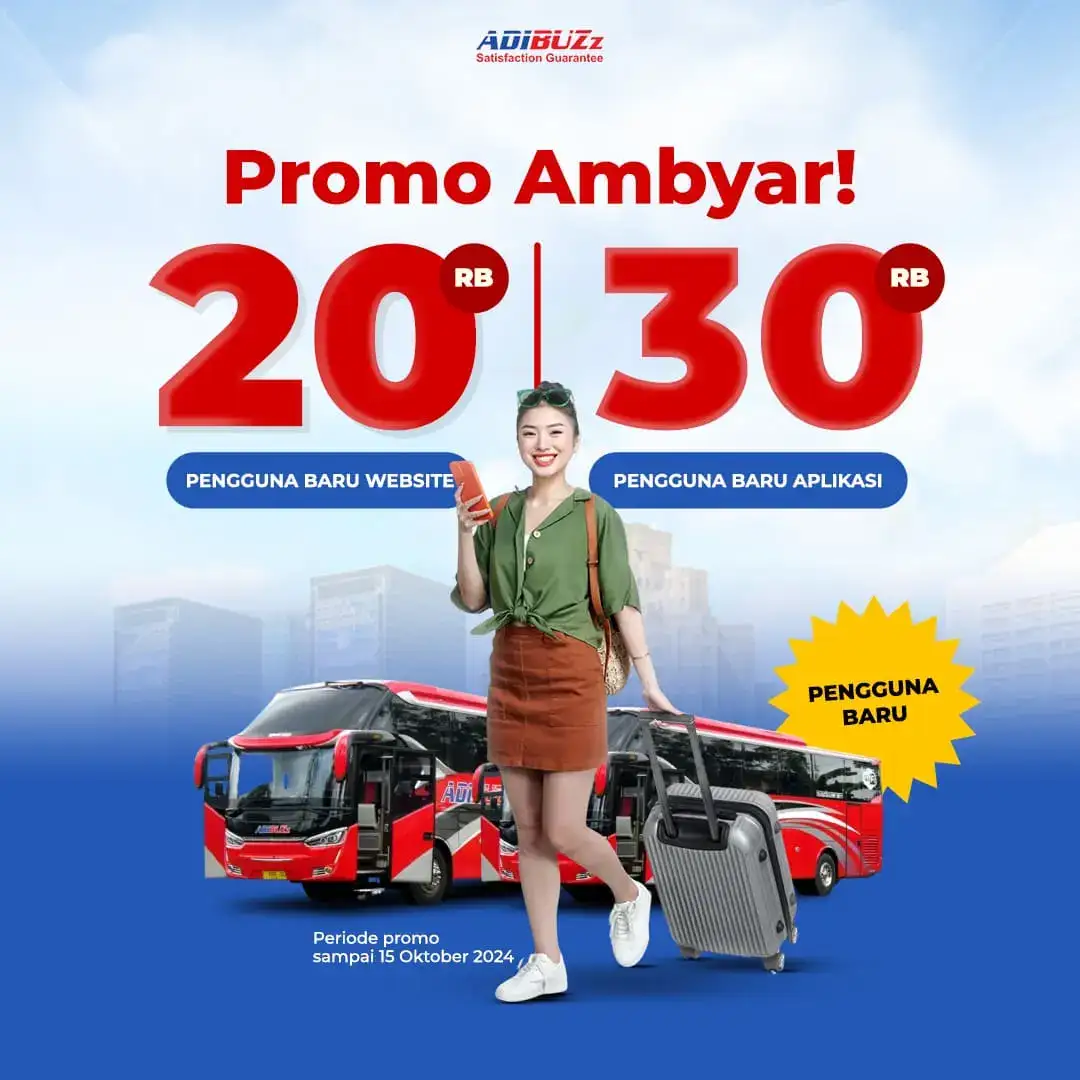 harga tiket bus jakarta jogja